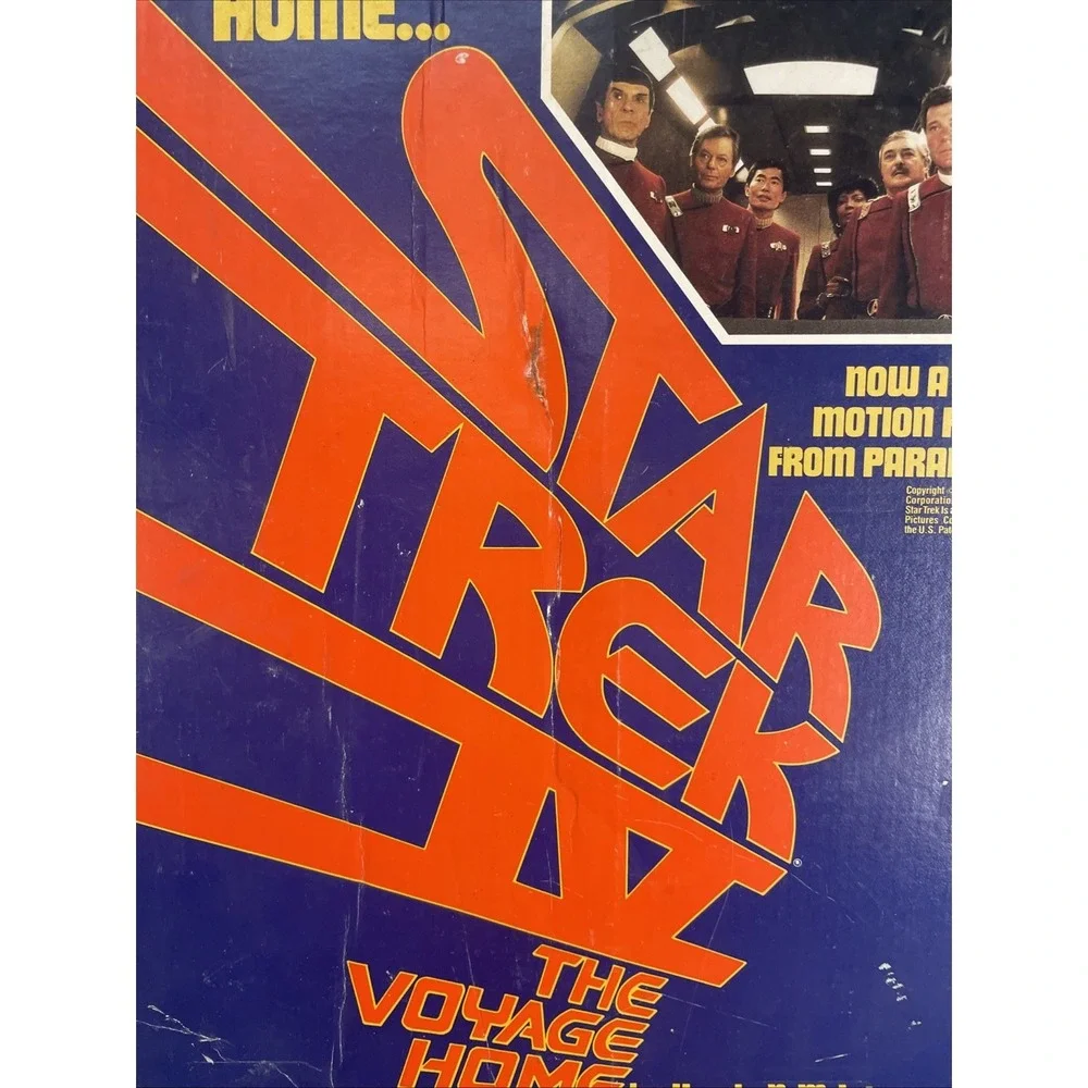 Vtg 1986 STAR TREK IV 